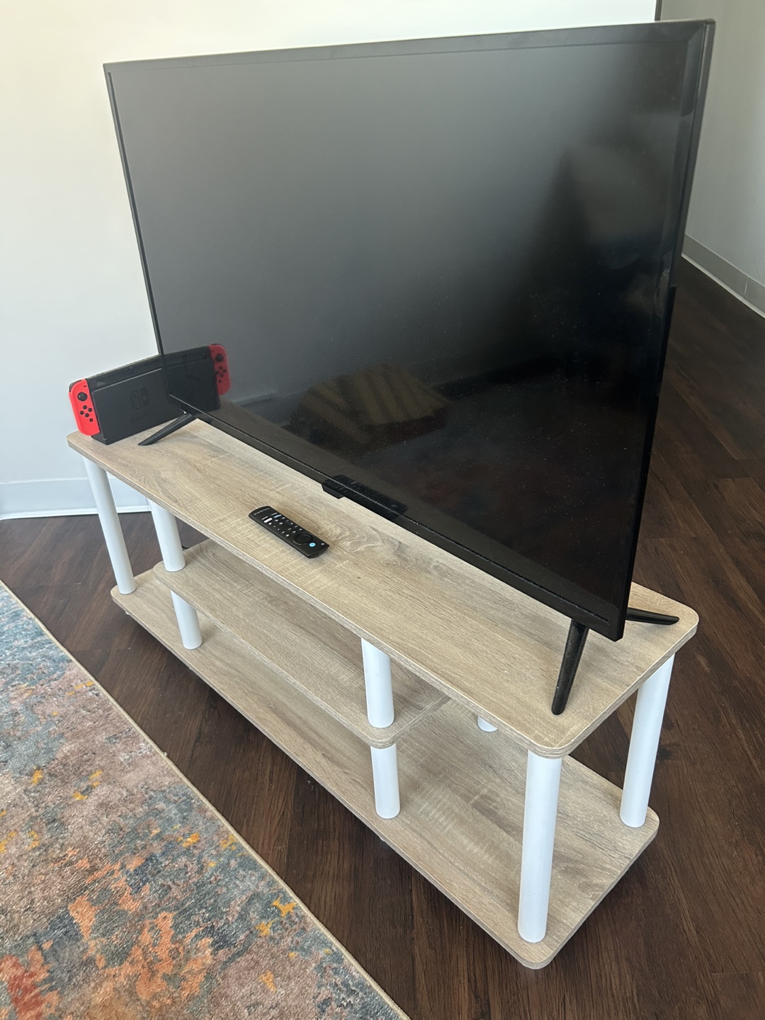 TV Stand with Three Shelves