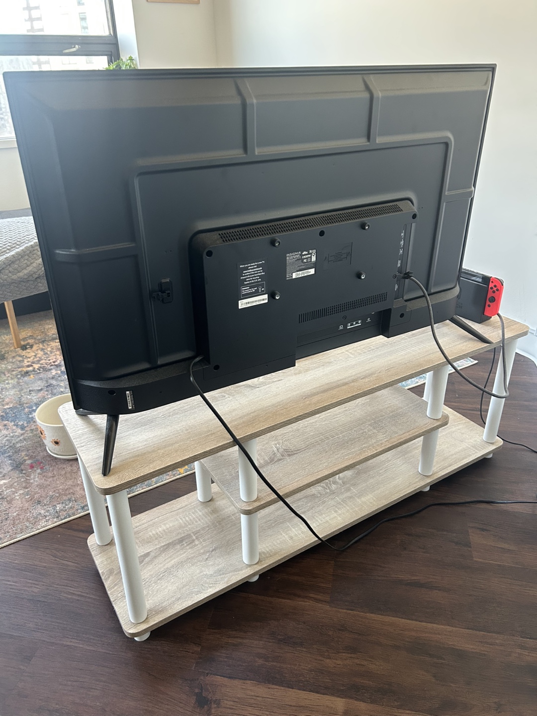 TV Stand with Three Shelves - photo 3