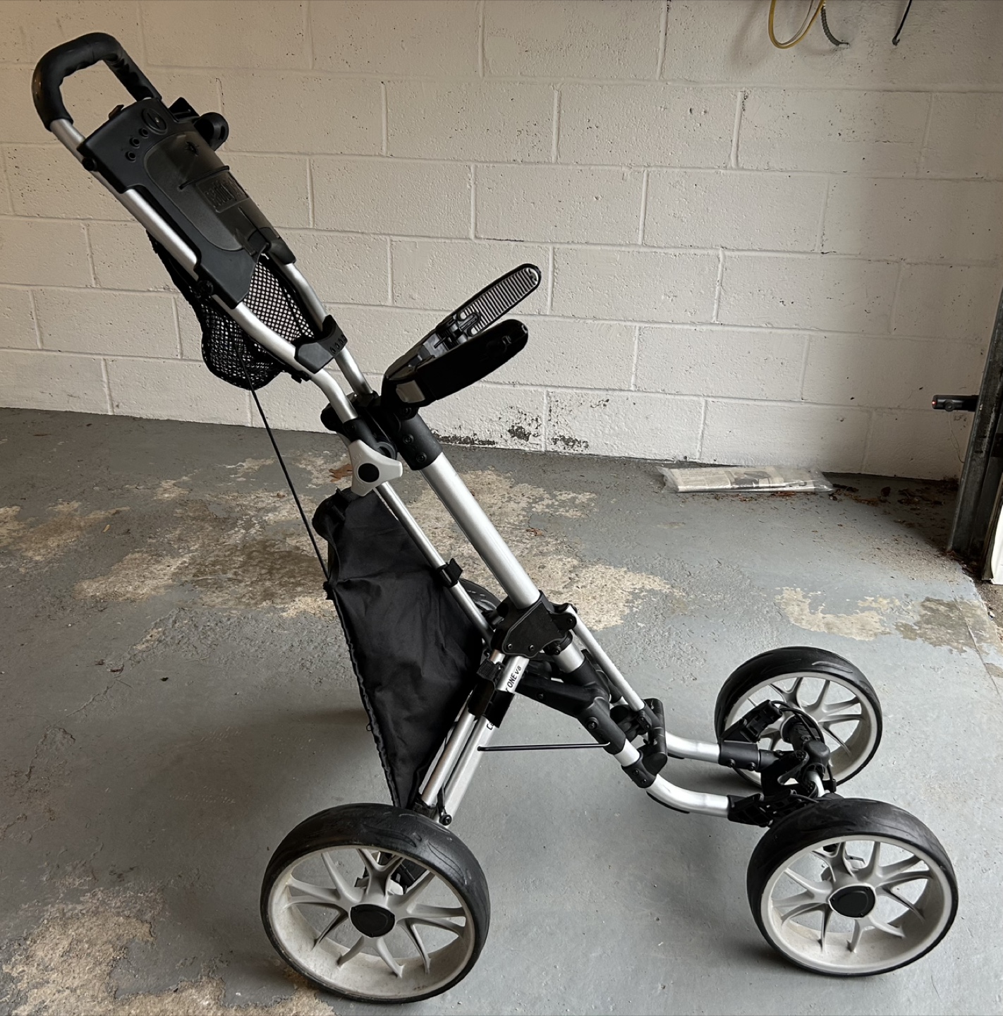 CaddyTek CaddyCruiser One 4-Wheel Golf Push Cart - photo 2