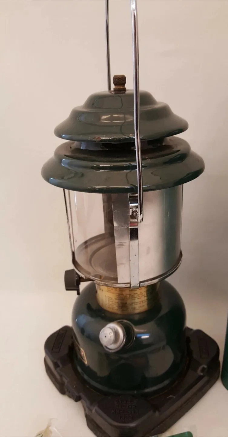 Vintage Coleman Kerosene Lantern with Case thumbnail