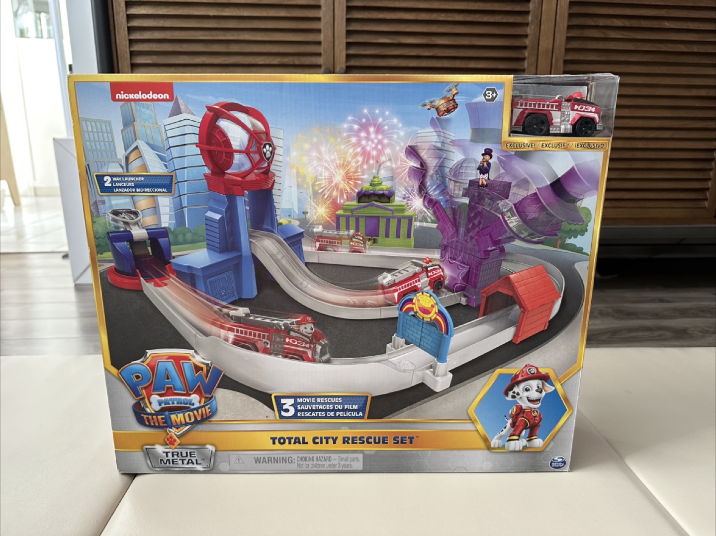 Paw Patrol The Movie Total City Rescue Set
