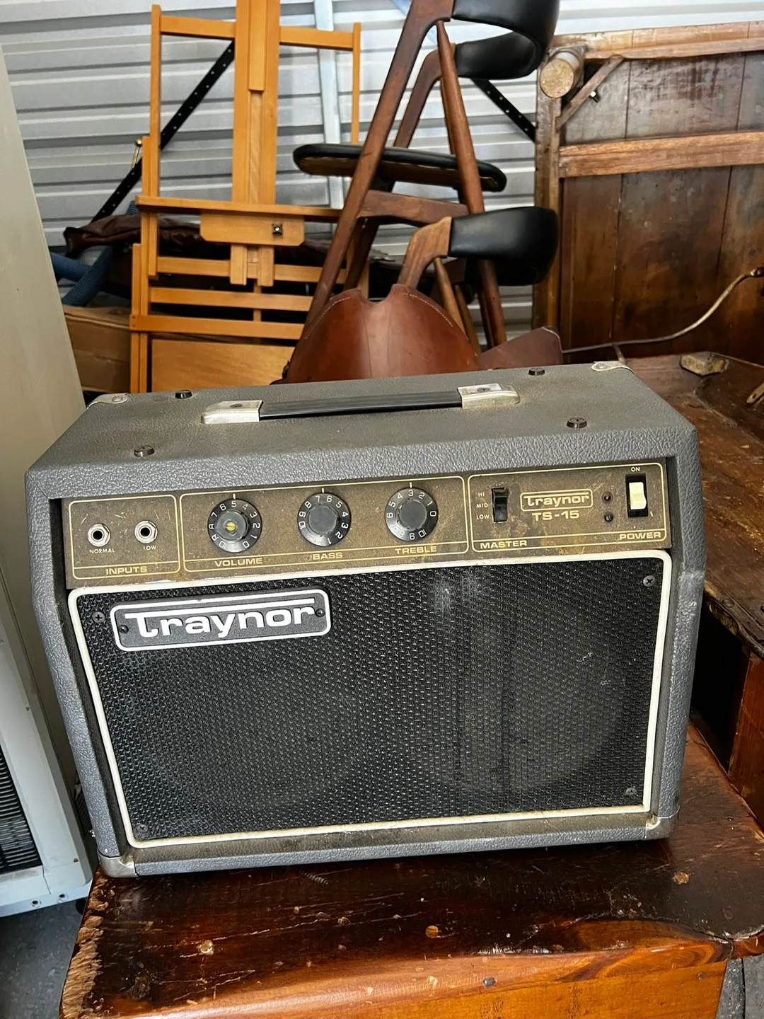 Vintage Traynor TS-15 Guitar Amplifier image indicator(3)