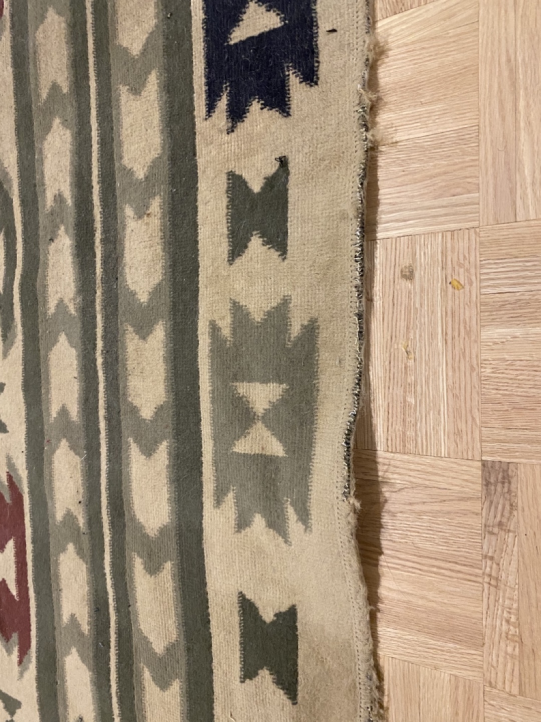 Large wool area rug - photo 3