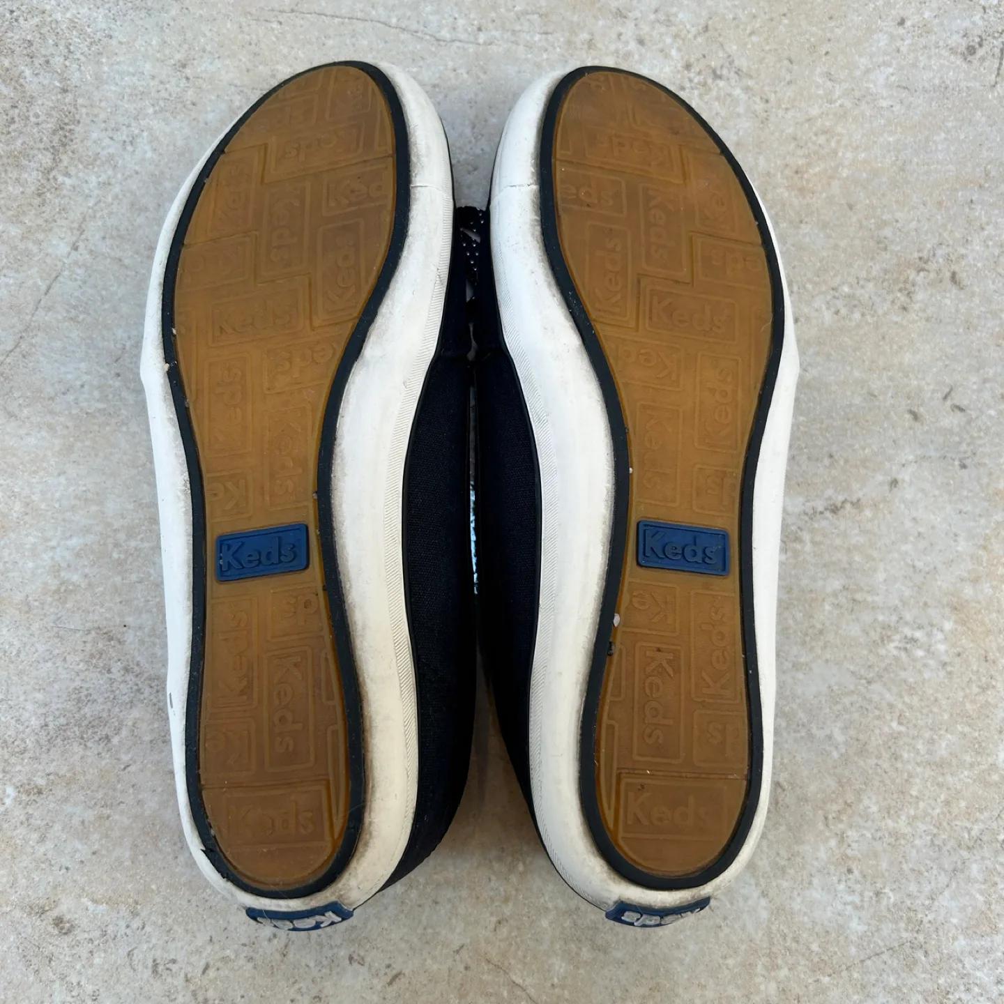 Keds Women's Black Canvas Slip-On Shoes - Size 6 image indicator(3)