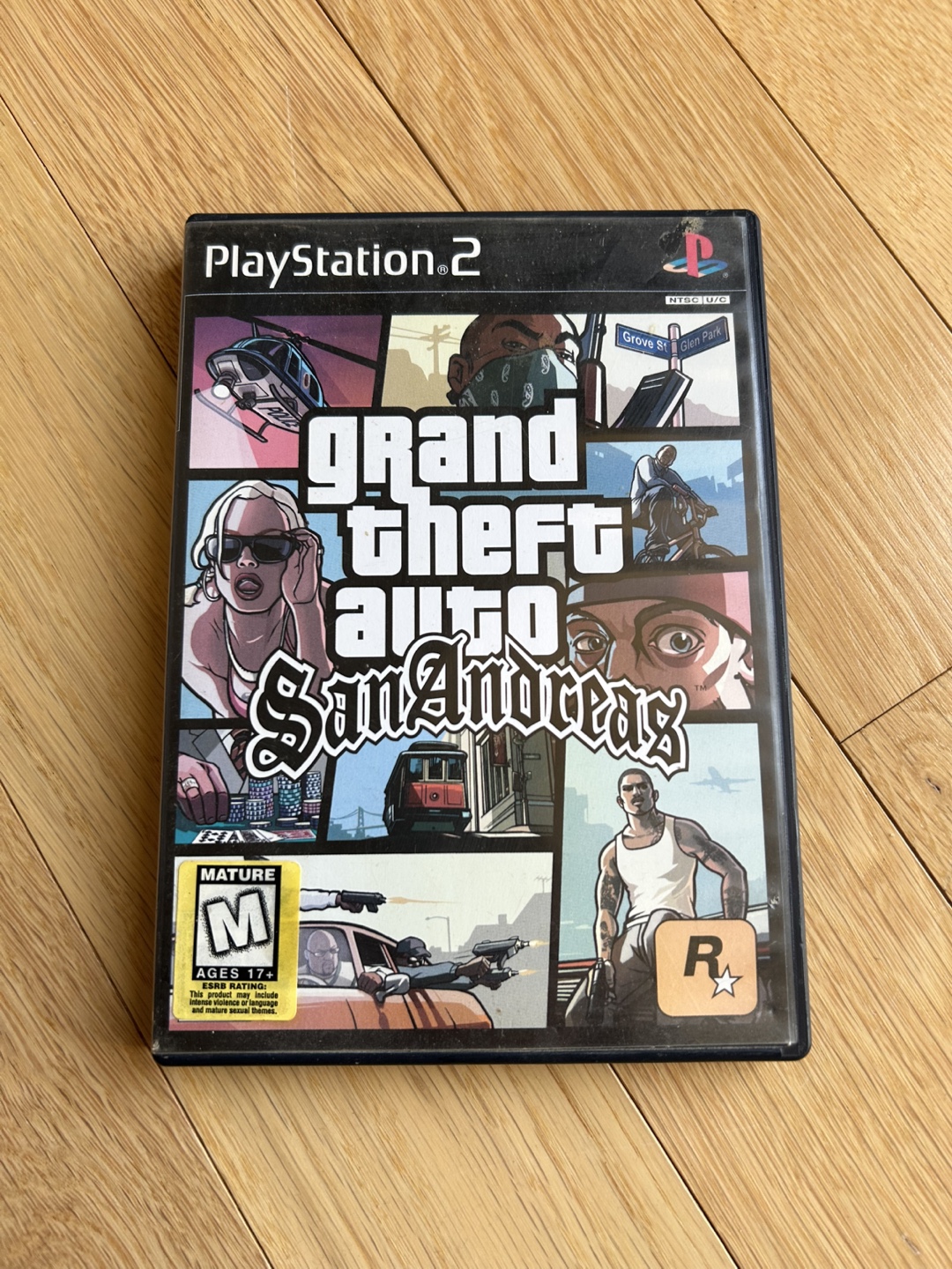 Grand Theft Auto: San Andreas (Black Label/PS2)