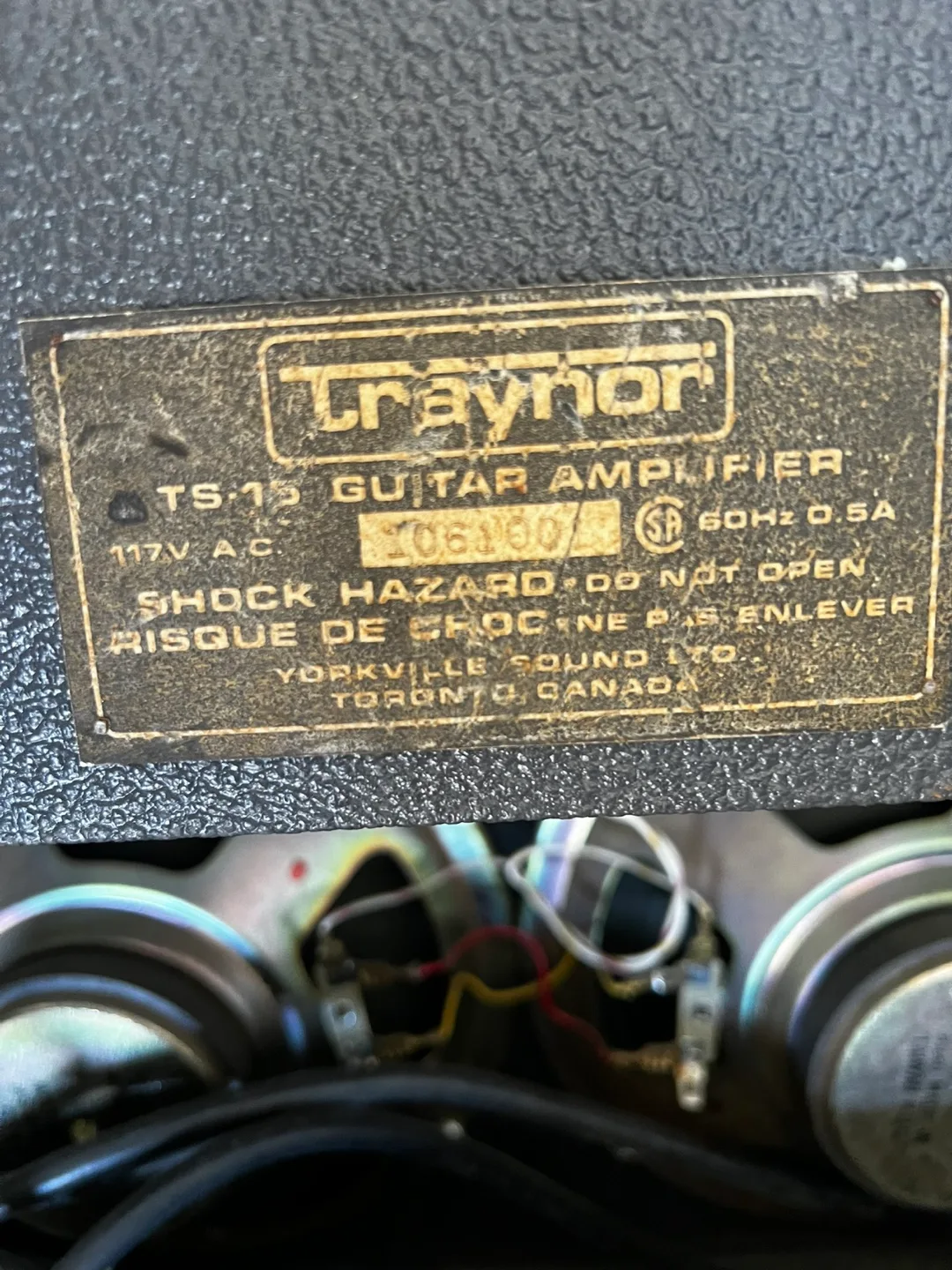 Vintage Traynor TS-15 Guitar Amplifier image indicator(5)
