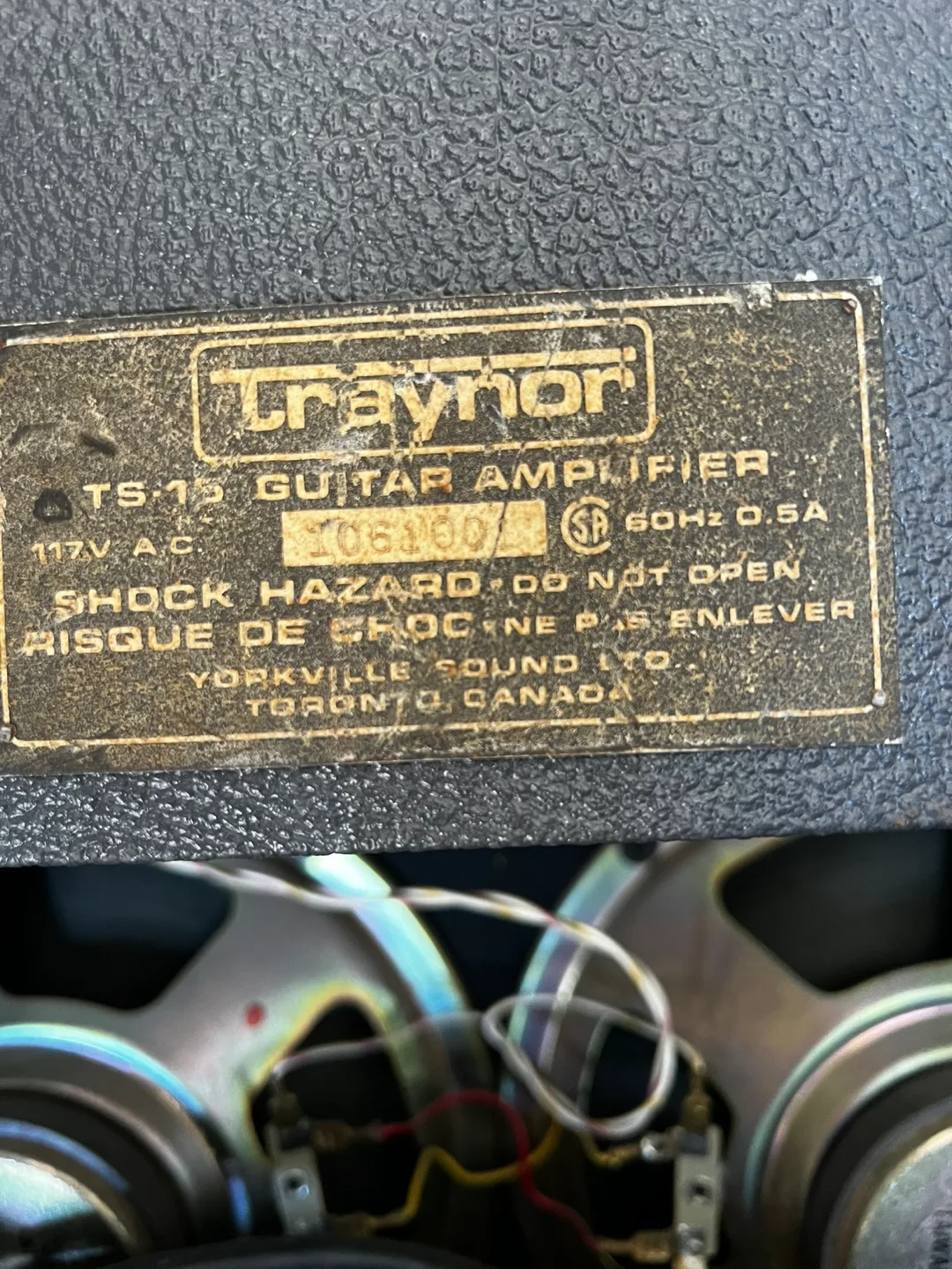 Vintage Traynor TS-15 Guitar Amplifier image indicator(4)