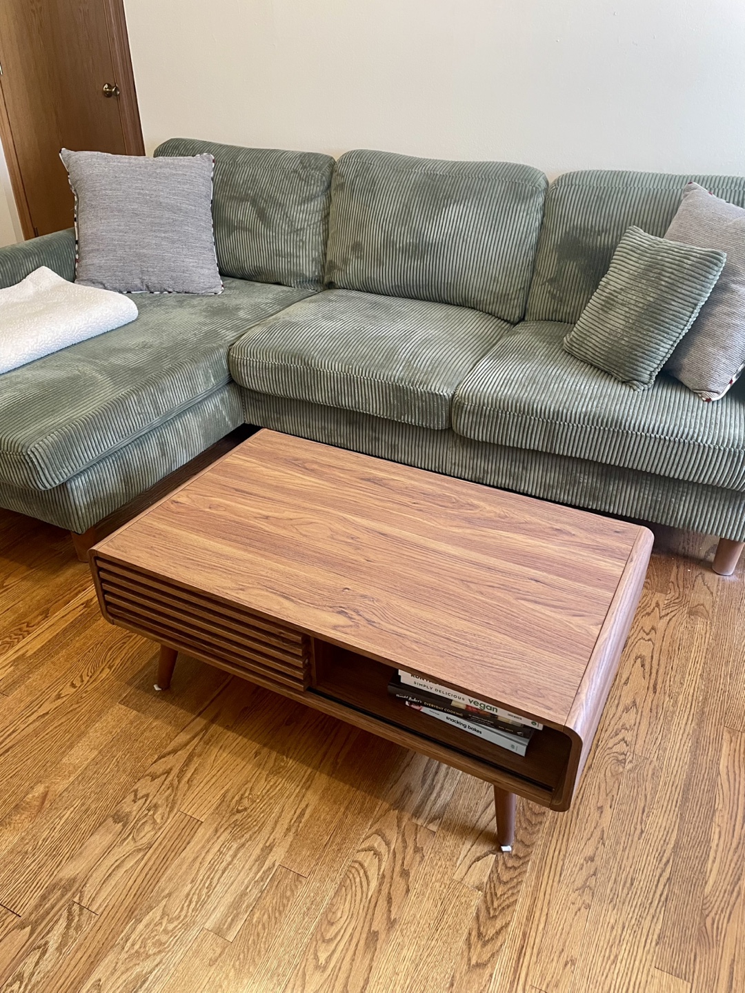 Mid-Century Modern Coffee Table with Storage - photo 2