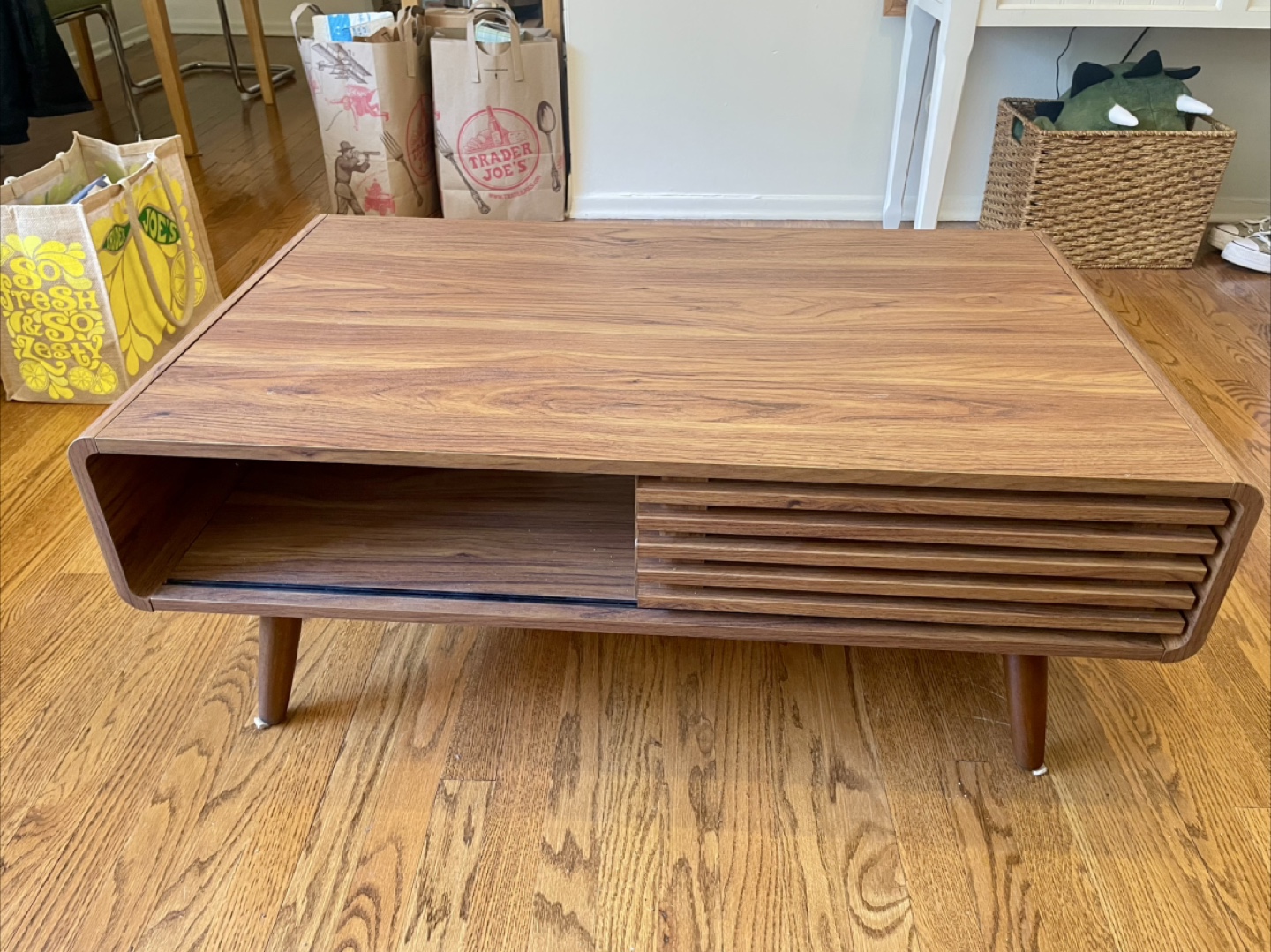 Mid-Century Modern Coffee Table with Storage - photo 3