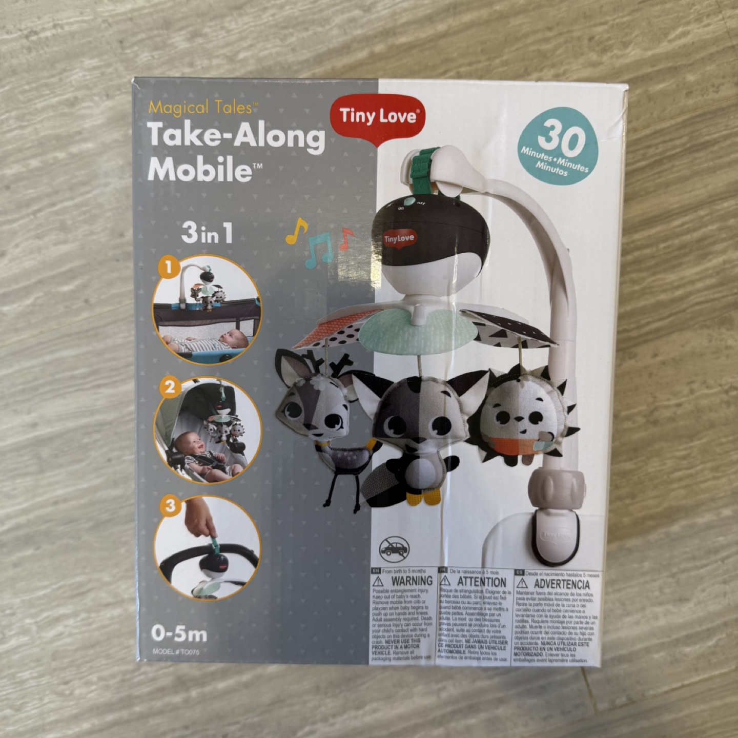 Tiny Love Take-Along Mobile -  Magical Tales 3-in-1