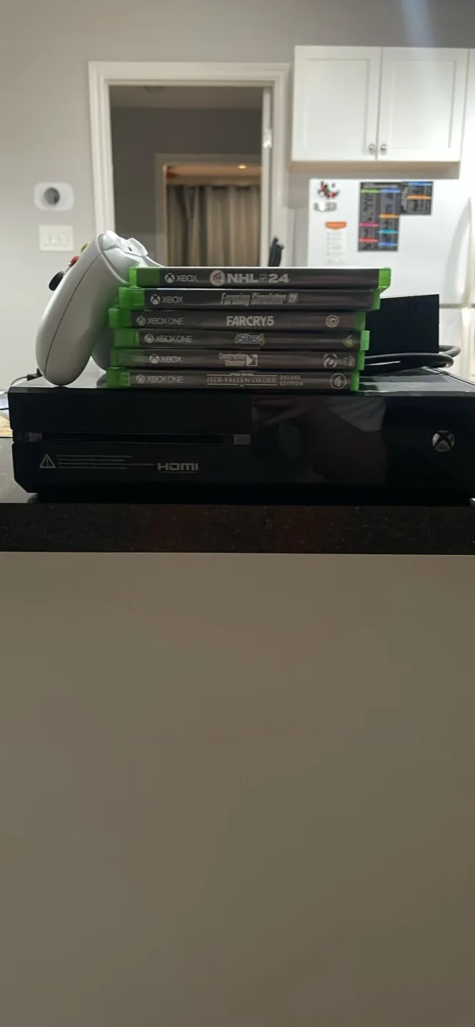 Xbox One Console with Games and Controller thumbnail