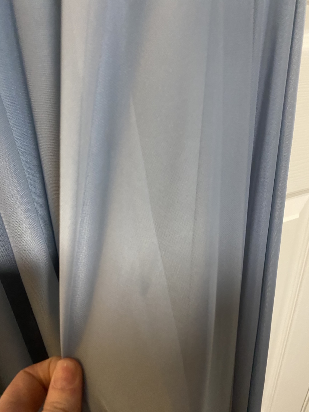 Azazie dusty blue bridesmaid dress - photo 4