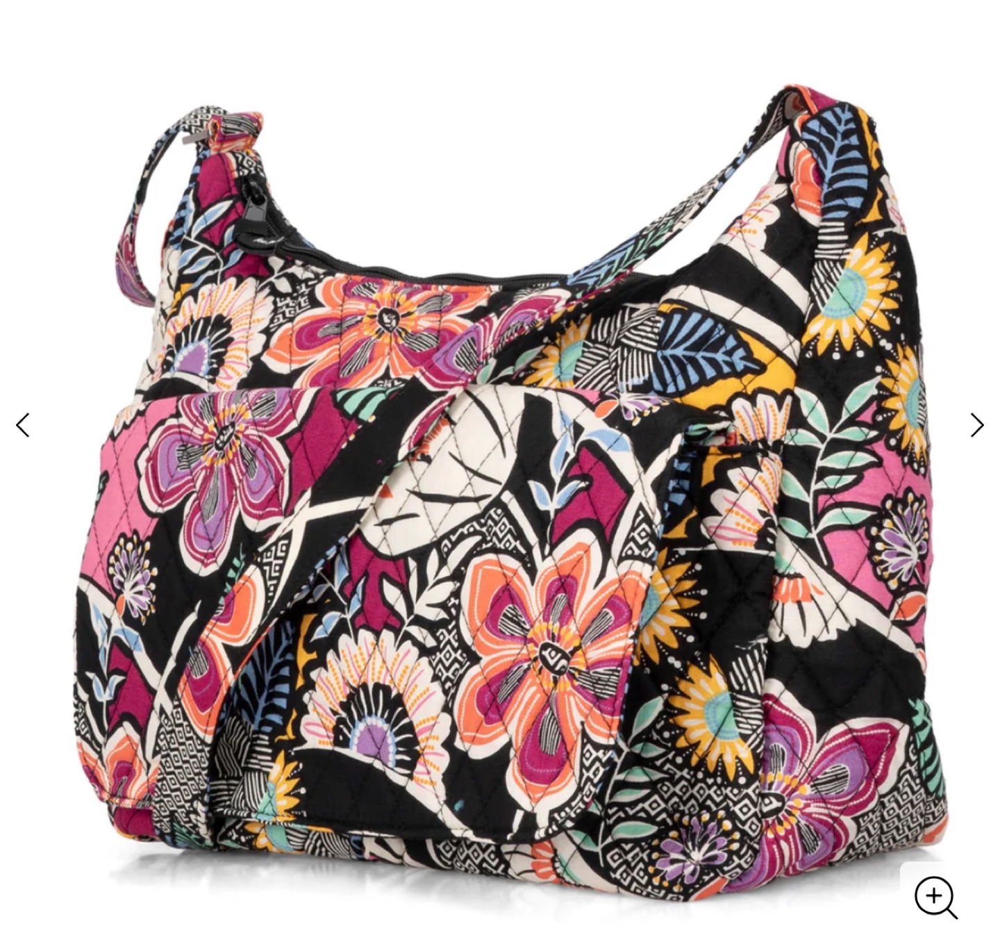 brand new Vera Bradley Quilted Shoulder Bag - Floral Print - photo 4