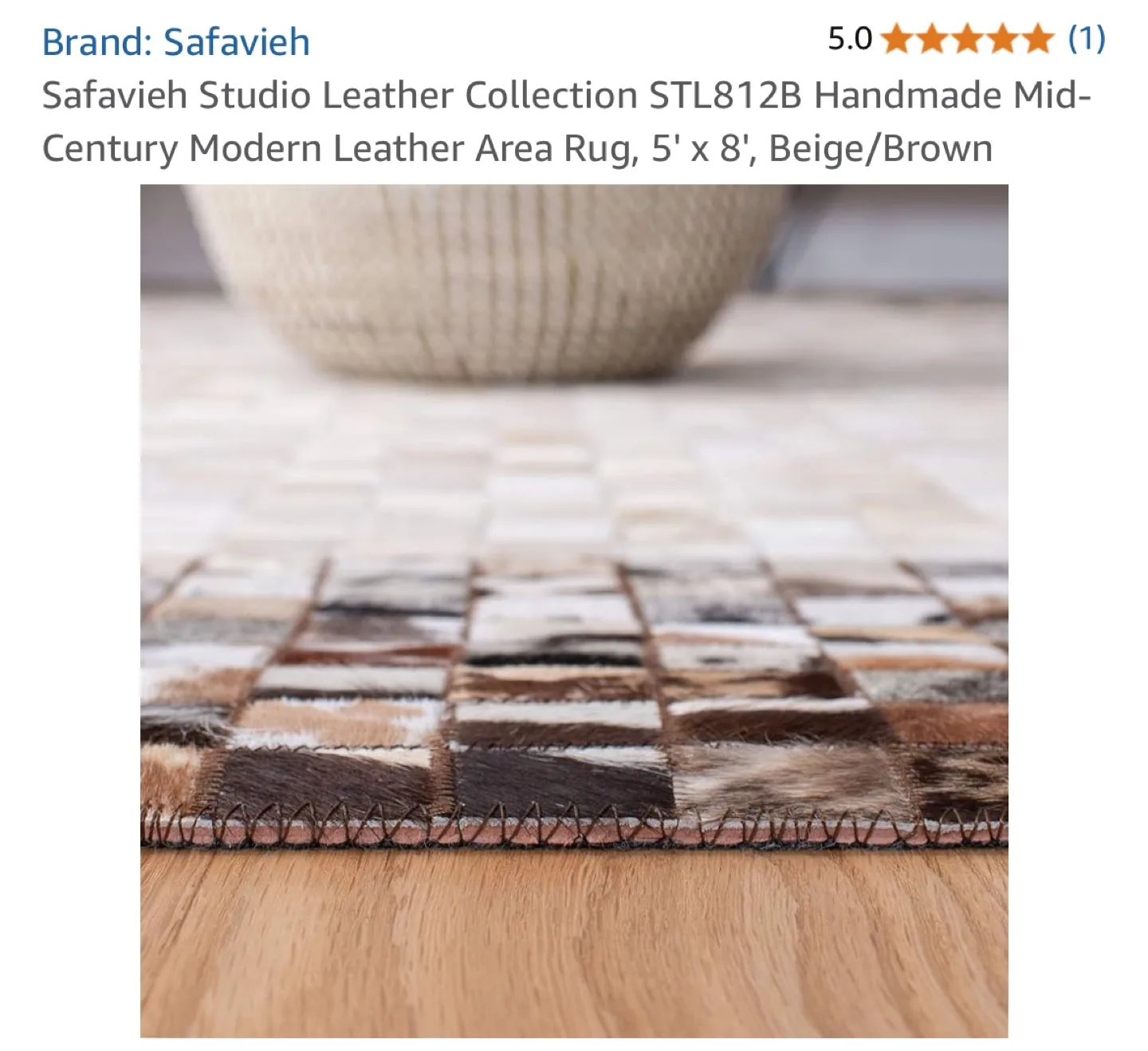 Safavieh Studio Leather Collection Area Rug image indicator(4)
