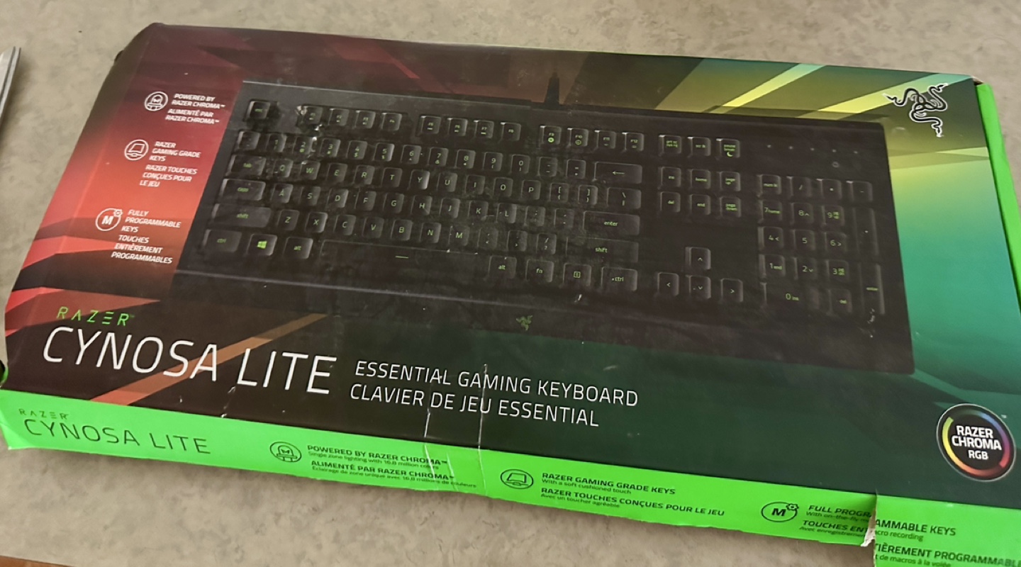 Razer Cynosa Lite Essential Gaming Keyboard