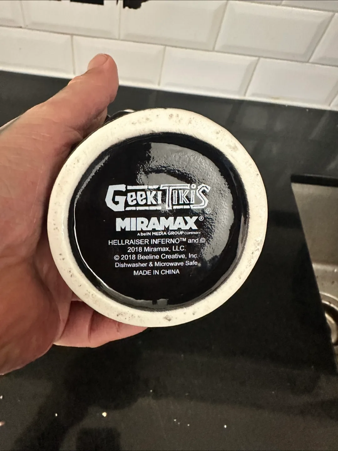 Geek Tiki Hellraiser Pinhead Mug image indicator(2)