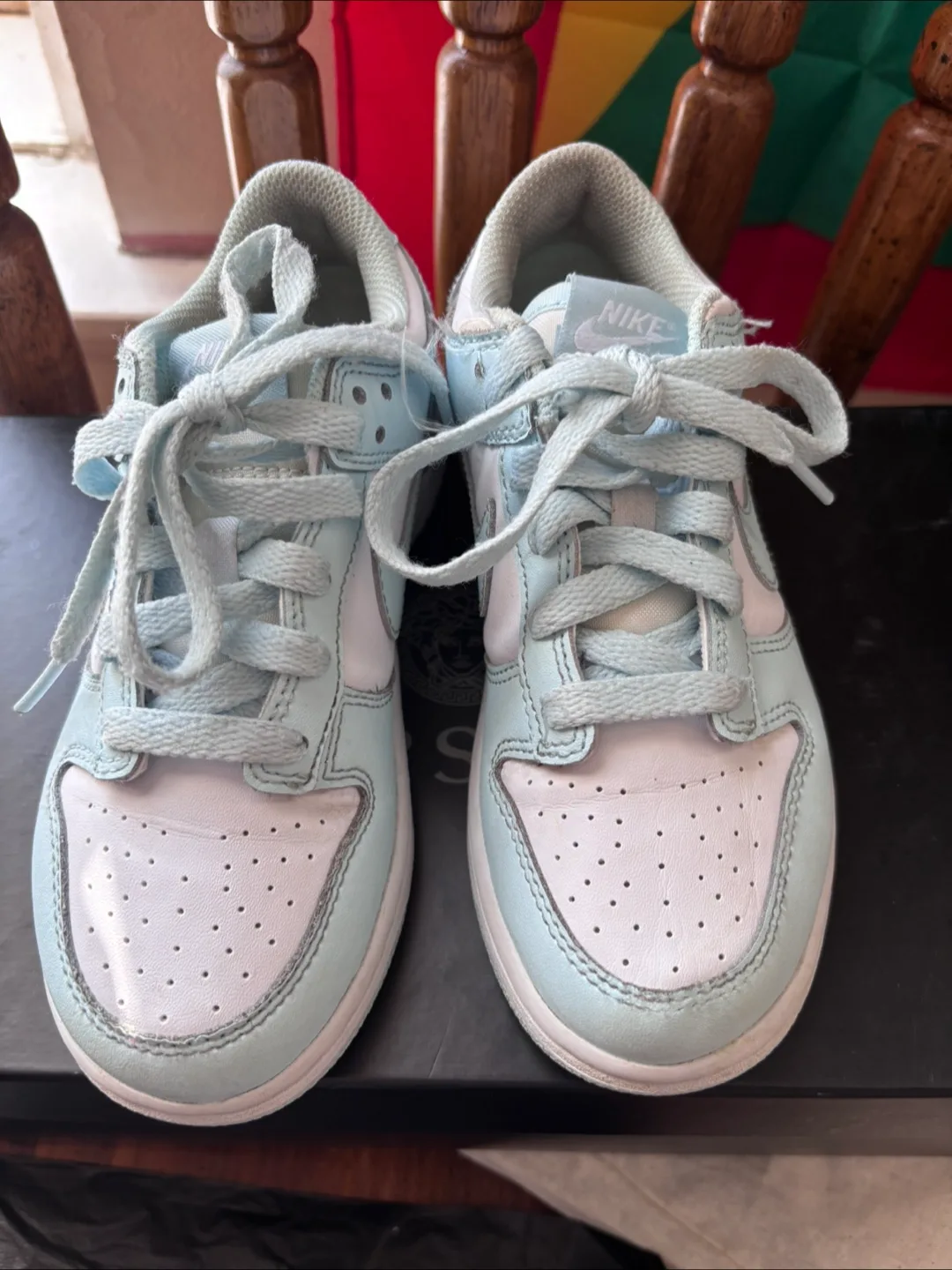 Nike Dunk Low Baby Blue Sneakers image indicator(4)