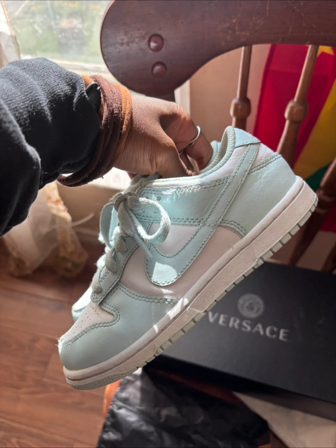 Nike Dunk Low Baby Blue Sneakers image indicator(2)