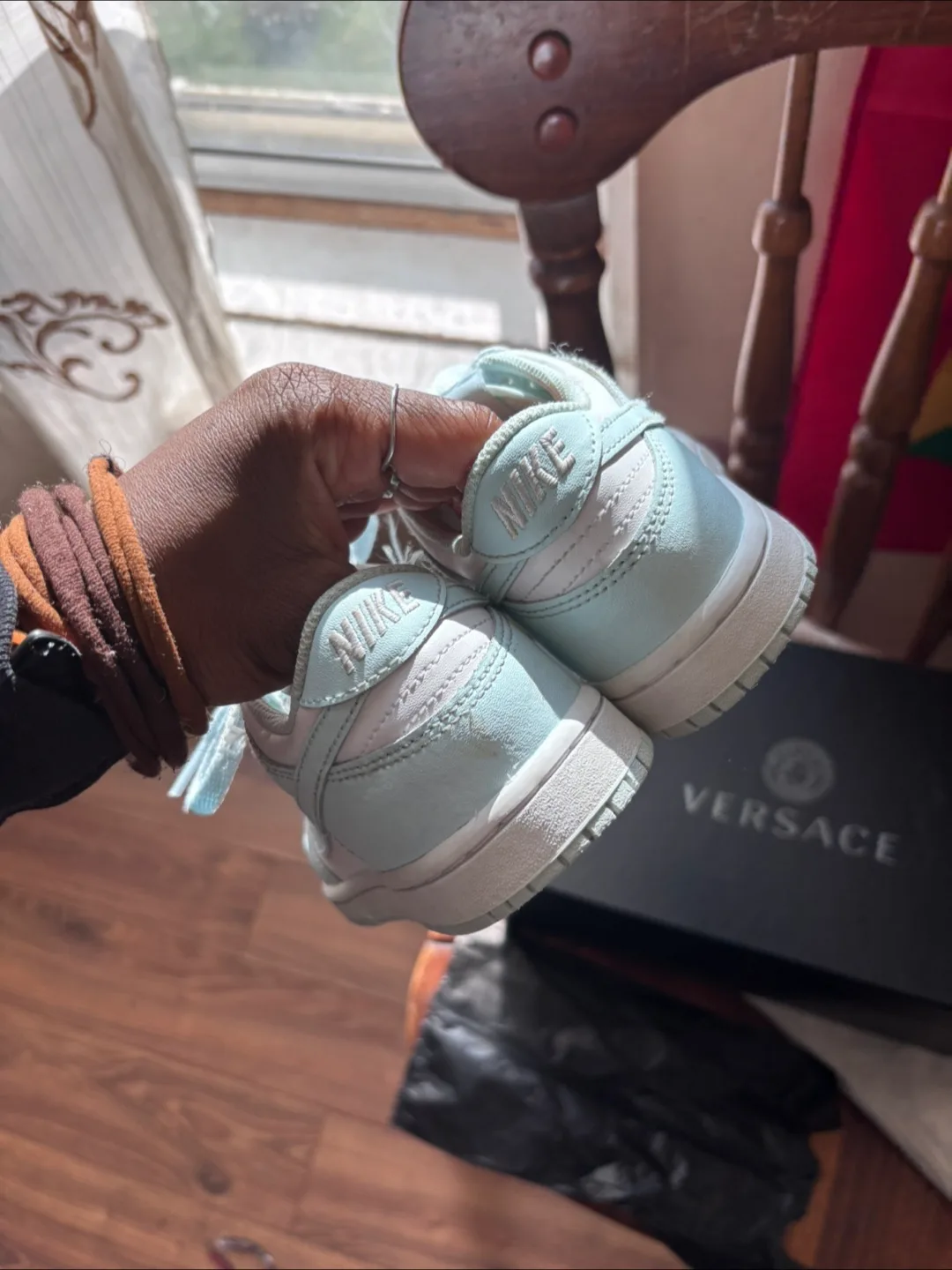 Nike Dunk Low Baby Blue Sneakers image indicator(3)