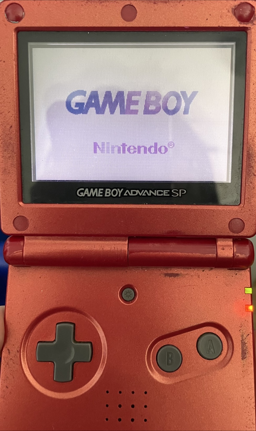 Nintendo Game Boy Advance SP with Game Cartridge - photo 3