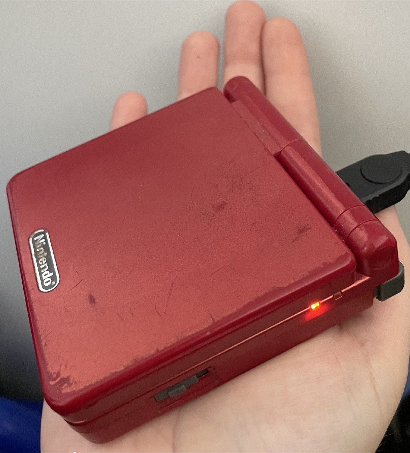 Nintendo Game Boy Advance SP with Game Cartridge - photo 2