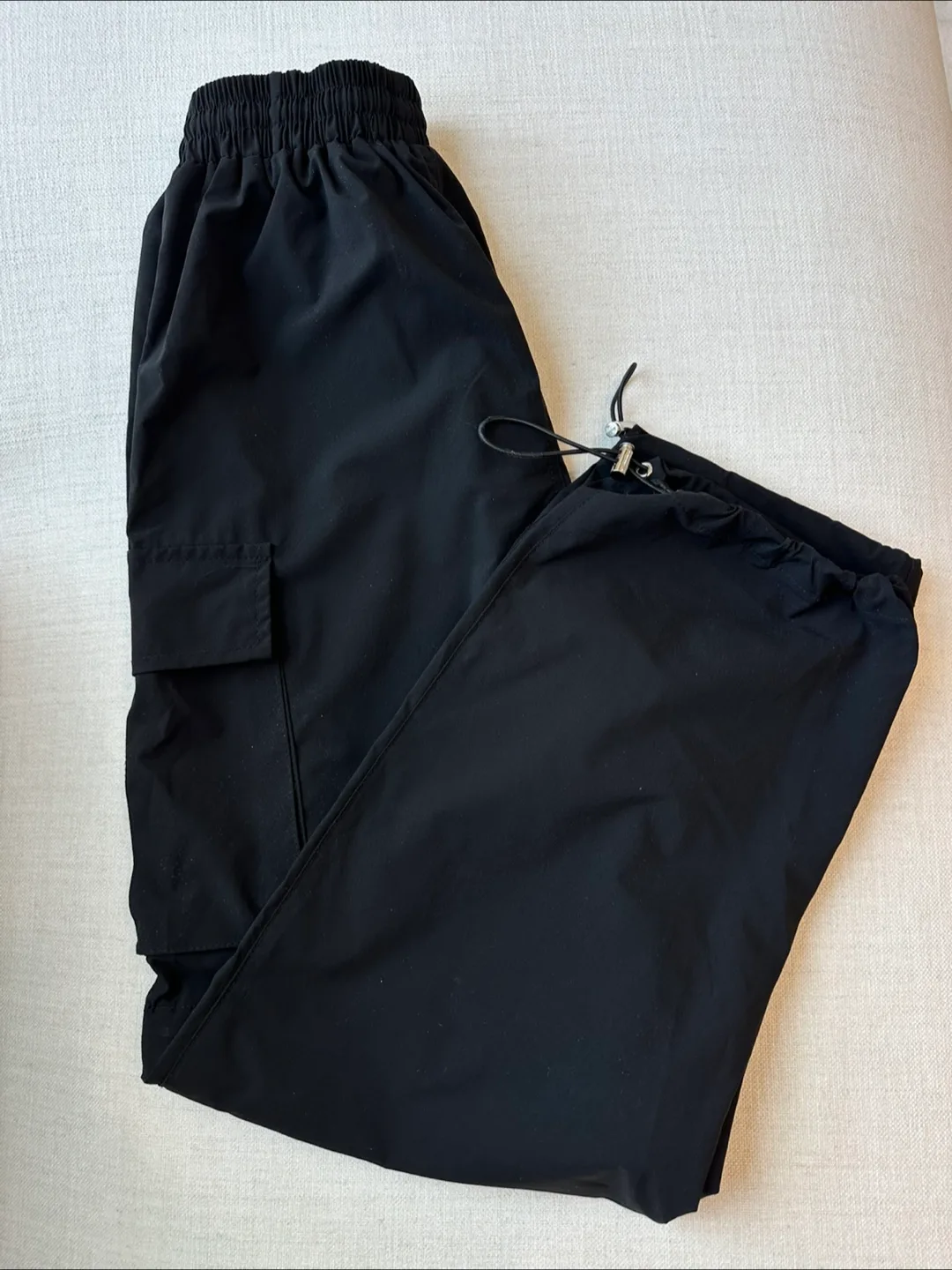 Oak + Fort Recycled Nylon Parachute Pants Size S thumbnail