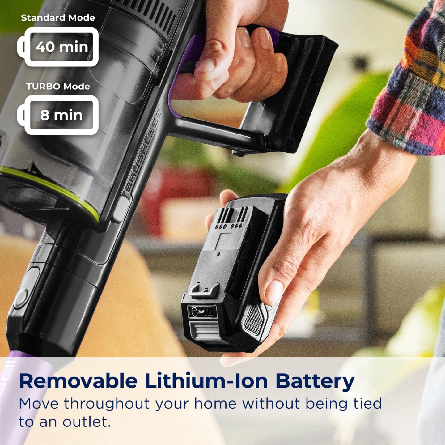 New BISSELL PowerClean Cordless Vacuum w/Removable Battery - photo 3