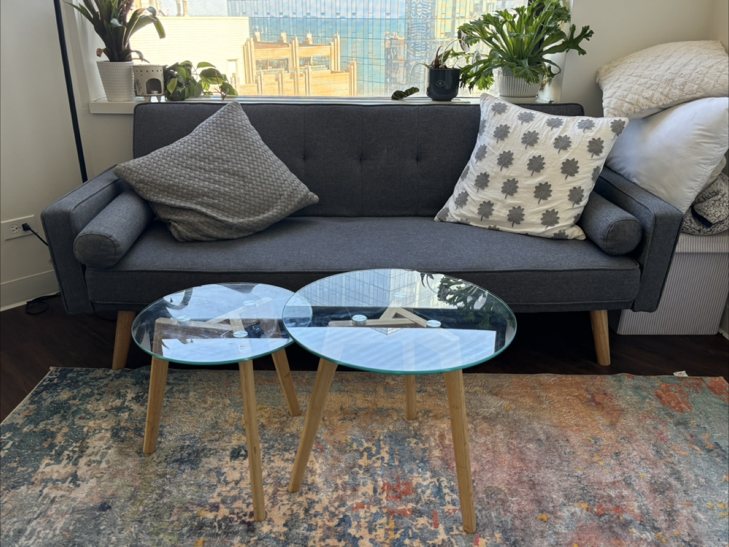 Grey couch