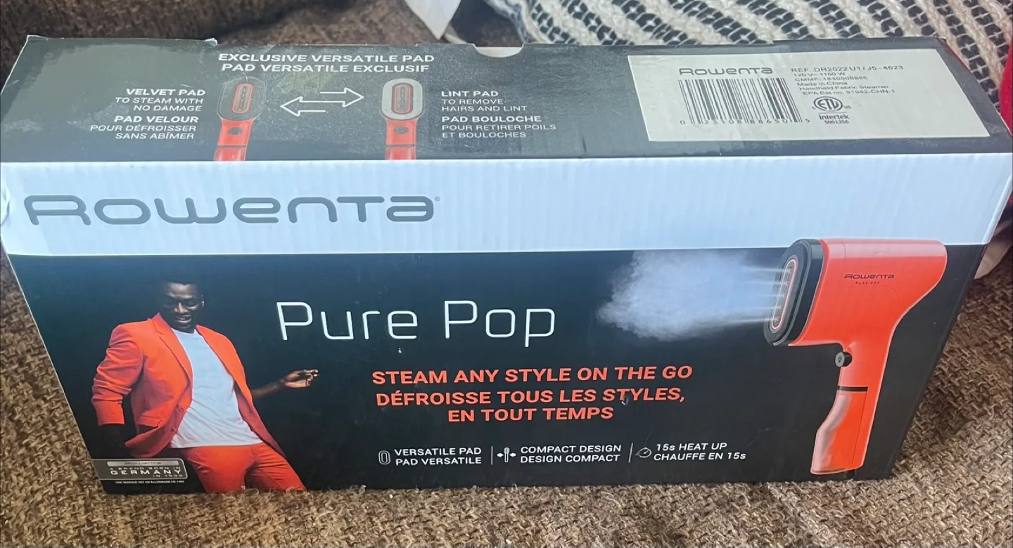 Rowenta Pure Pop Handheld Garment Steamer image indicator(2)