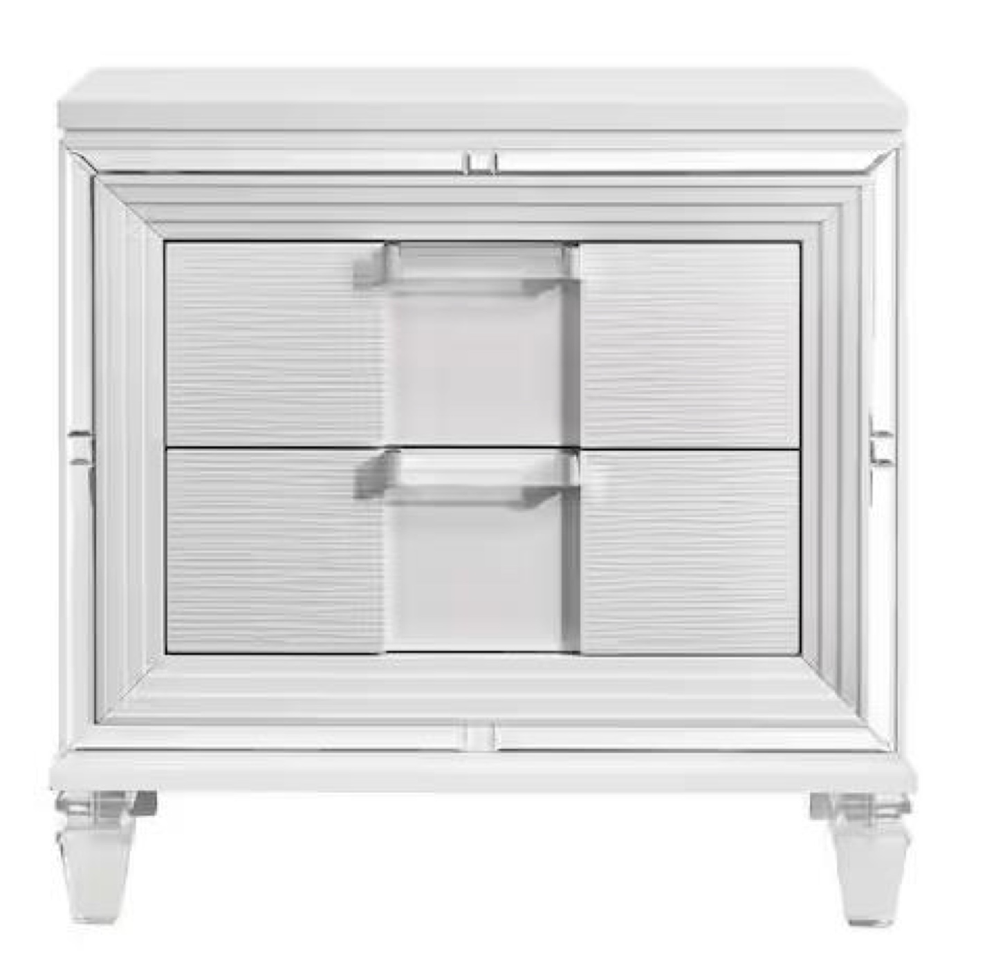 White Bedroom Set with LED Mirror - photo 4