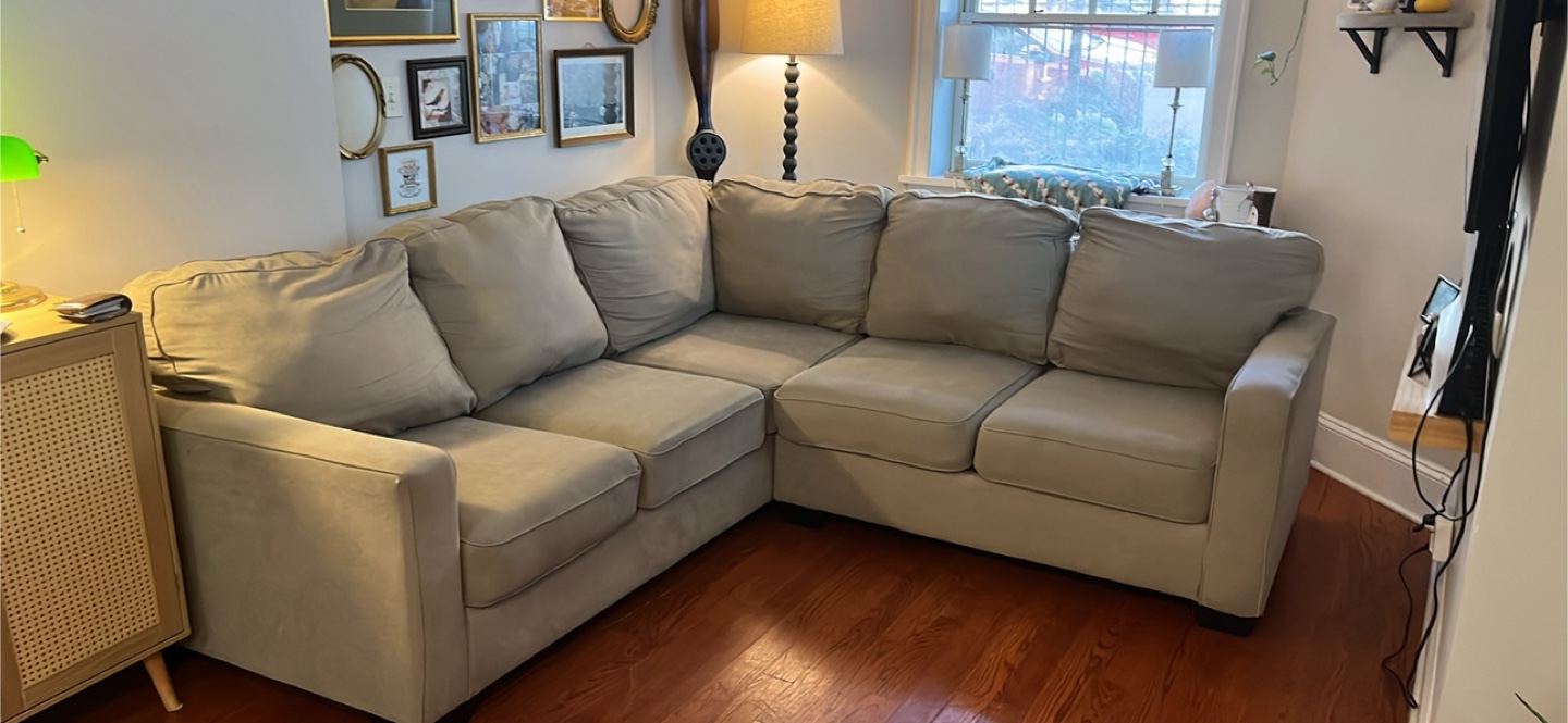 Beige Sectional Sofa