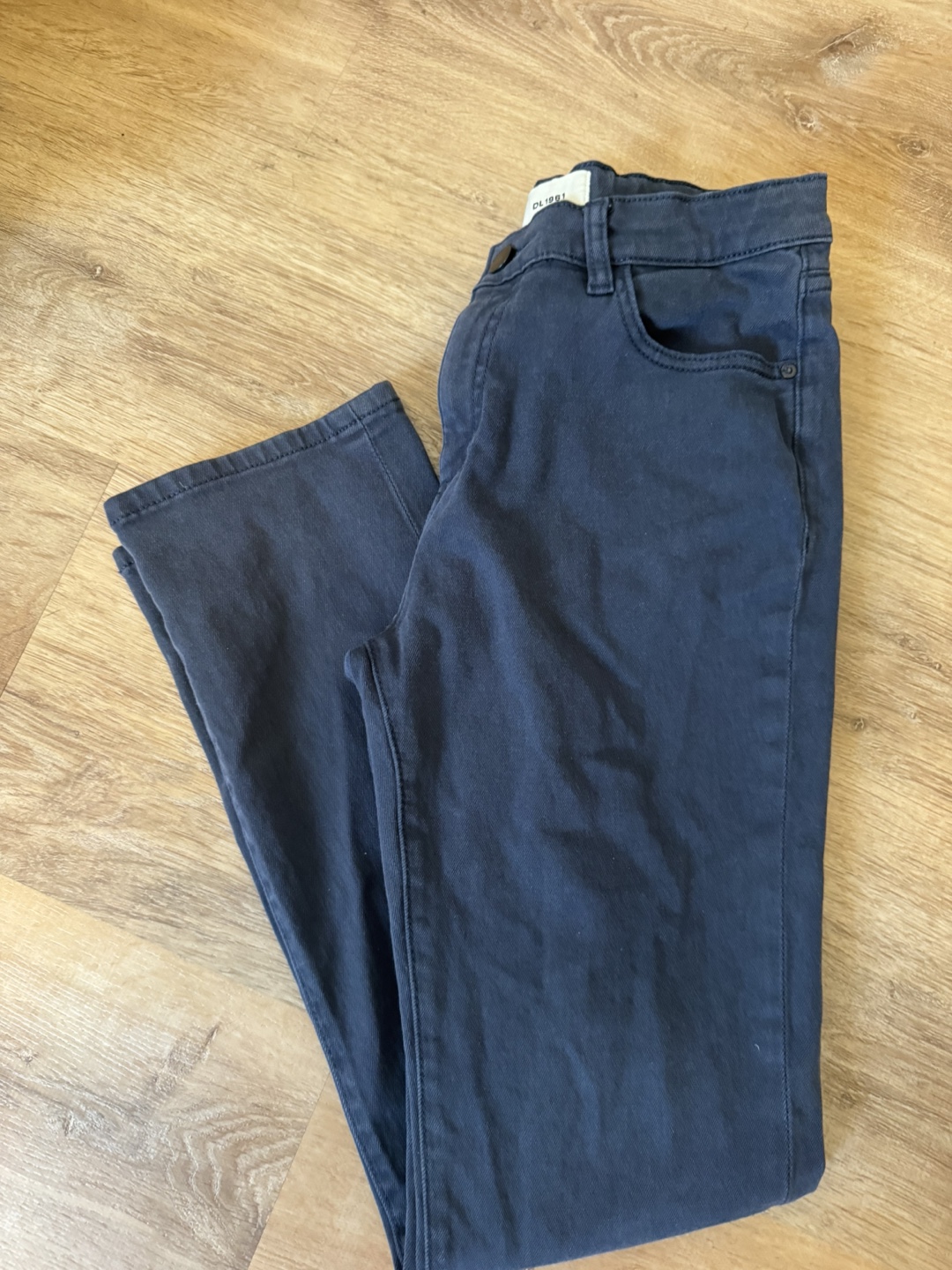 DL1961 Boys Size 16 Dark Gray Jeans