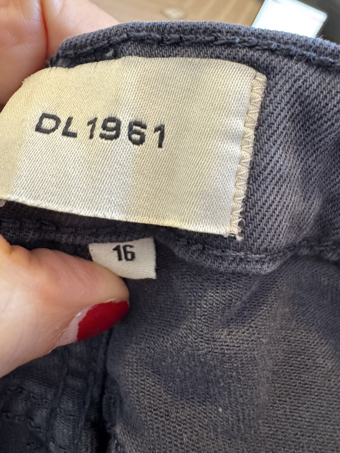 DL1961 Boys Size 16 Dark Gray Jeans - photo 3