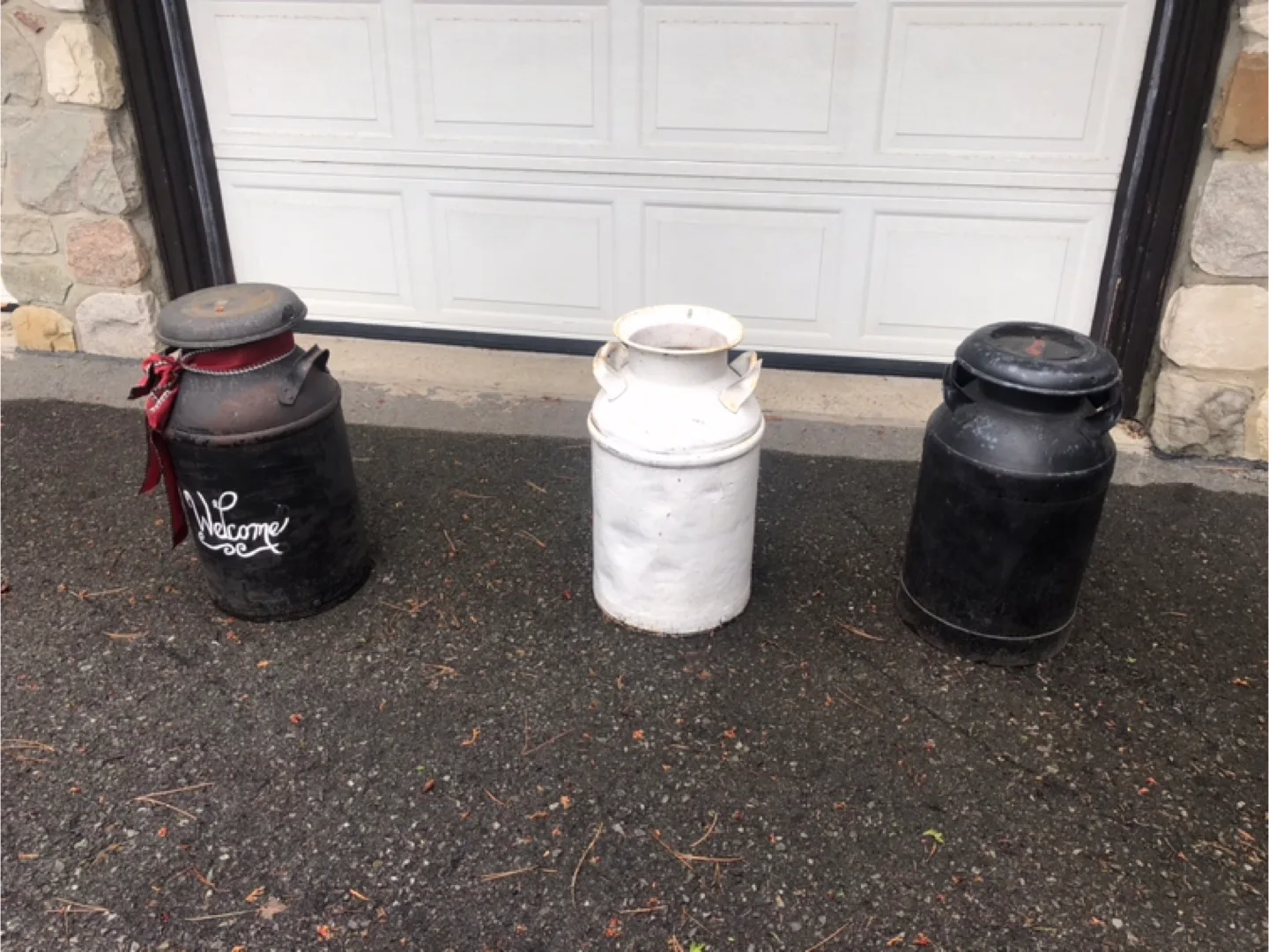 3 Vintage Milk Cans ($42 each or make offer for all) thumbnail