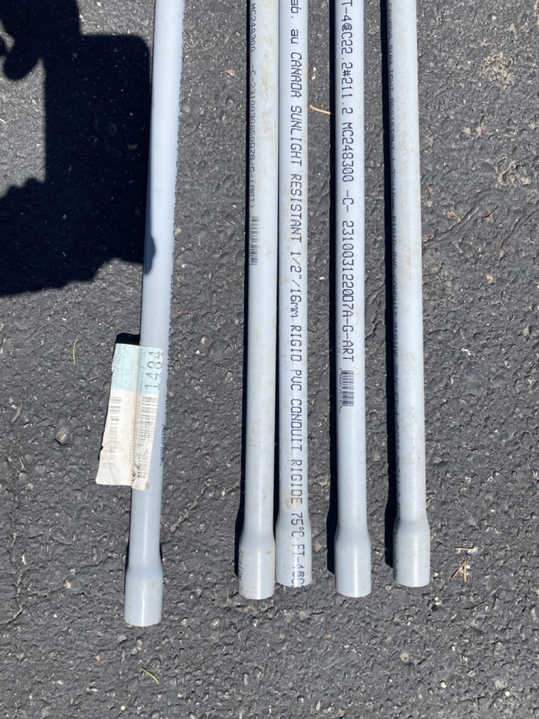 Kraloy 1/2" Rigid PVC Conduit - Sunlight Resistant - photo 4