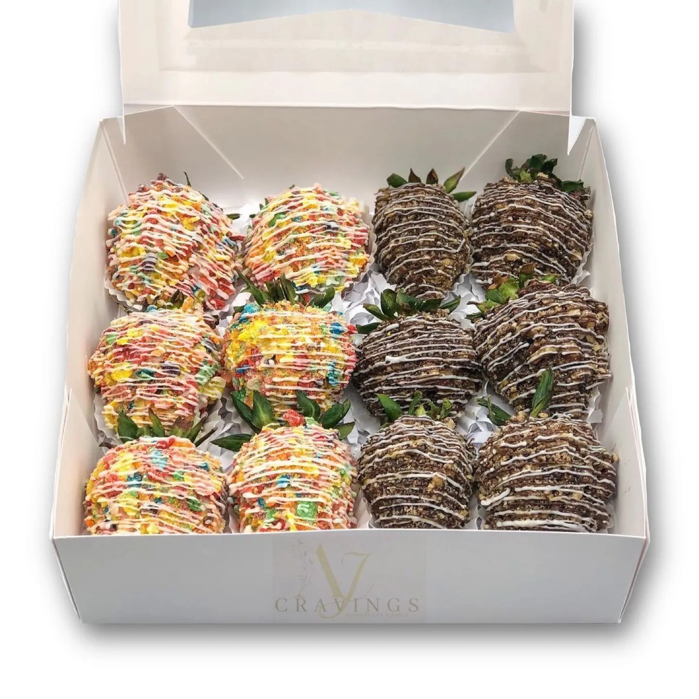 mother’s day hocolate Covered Strawberries Gift Box image indicator(4)