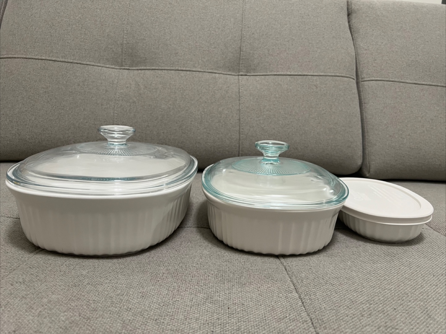 Corning ware serving 6 piece set - photo 2