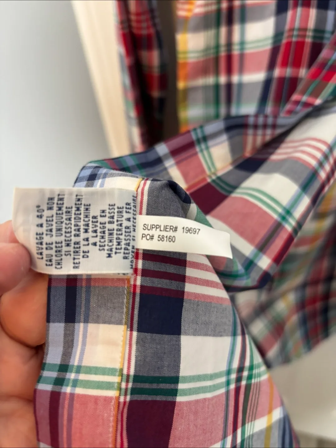 Ralph Lauren Custom Fit Men's Plaid Long-Sleeve Shirt - Size M/M image indicator(4)