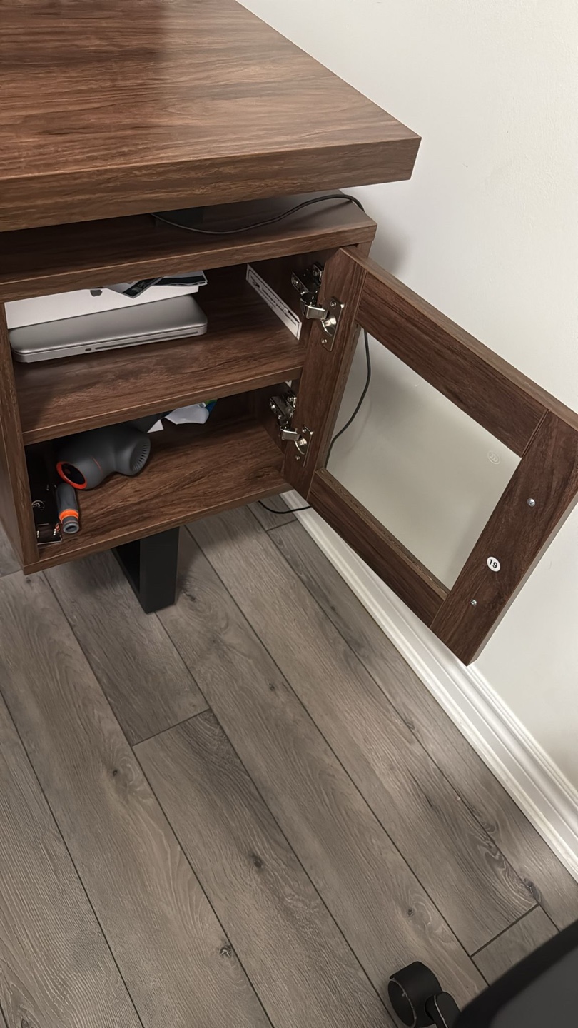 TV table with storage - photo 3