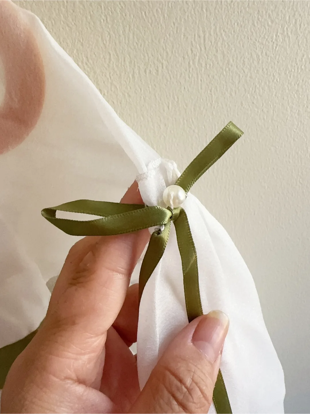 4-5T Baby Girl's White Dress with Rose Embroidery image indicator(3)