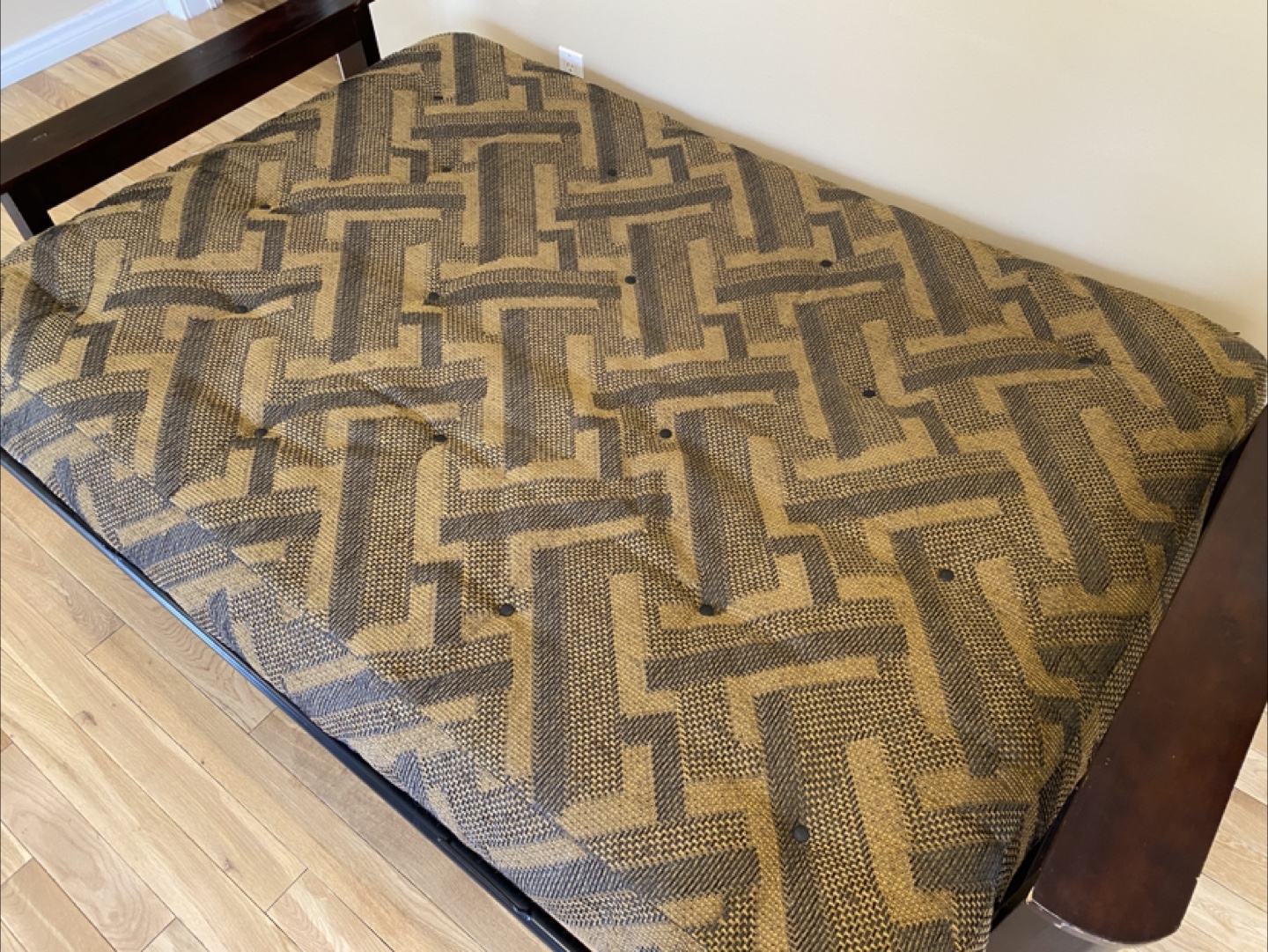 Beautiful Full Size Futon with Storage Hand Rest (CAN DELIVER) - photo 4