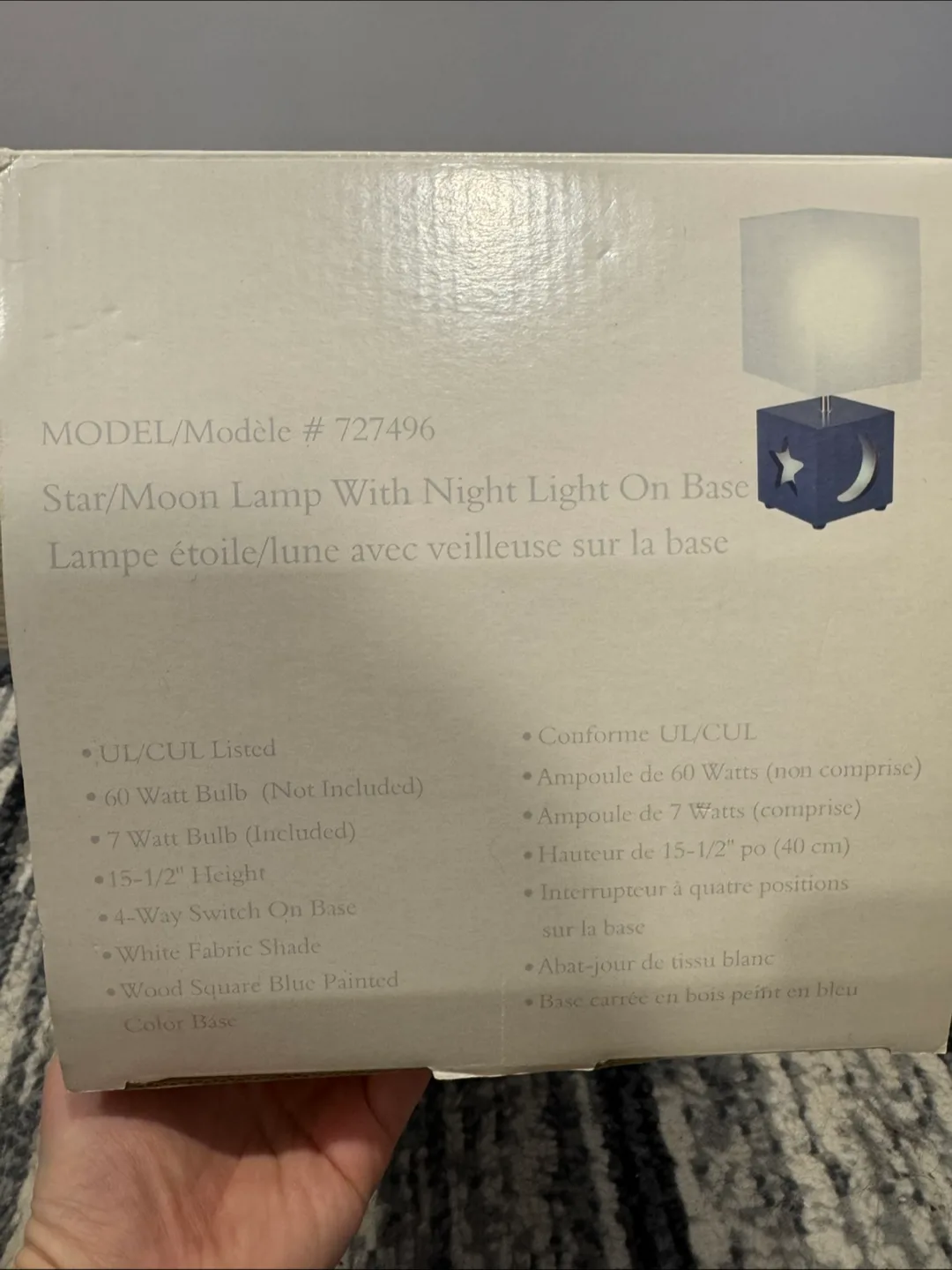 Star/Moon Night Light Lamp image indicator(9)