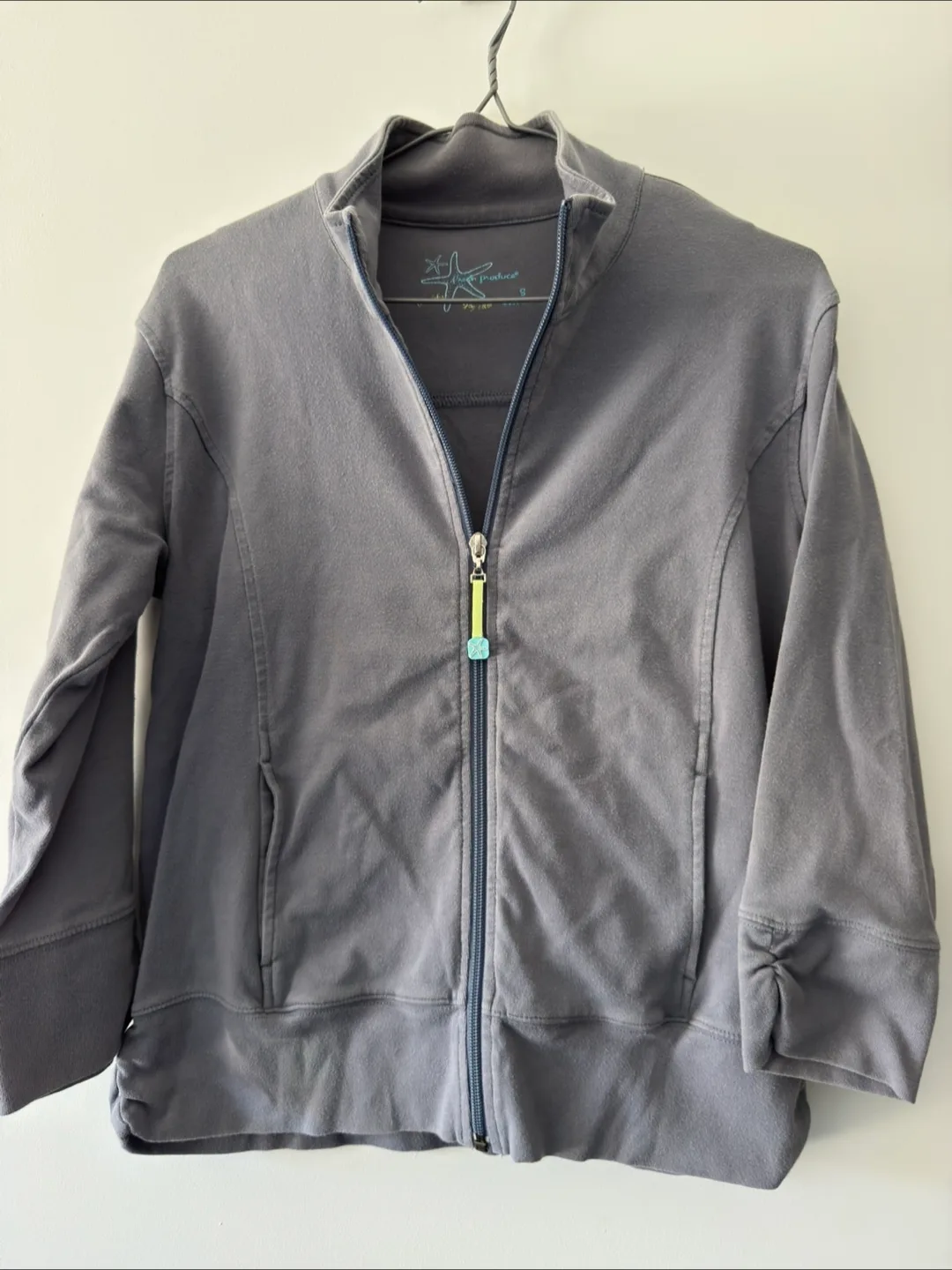 Gray Zip-Up Jacket - Size S/M thumbnail