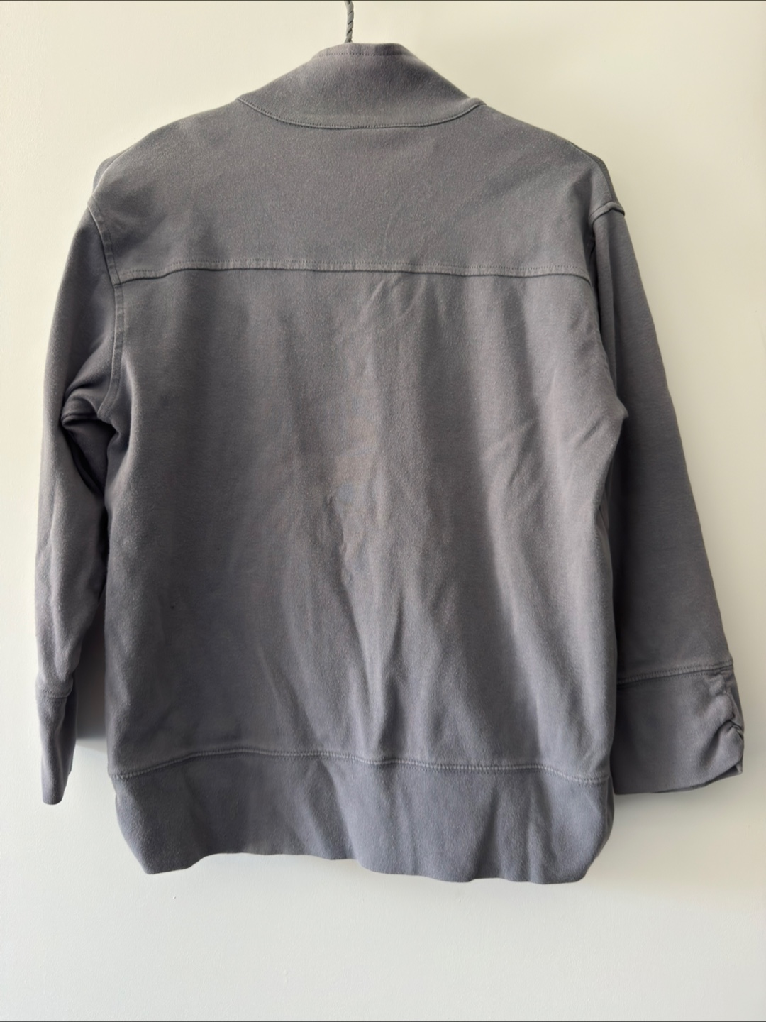 Gray Zip-Up Jacket - Size S/M - photo 2
