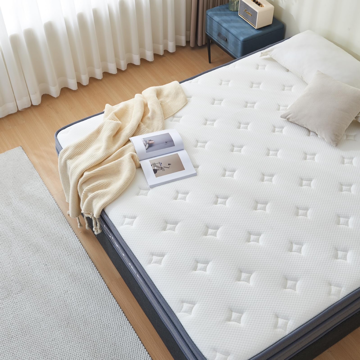 New Queen Mattress, 10 Inch Queen Size Hybrid - photo 2