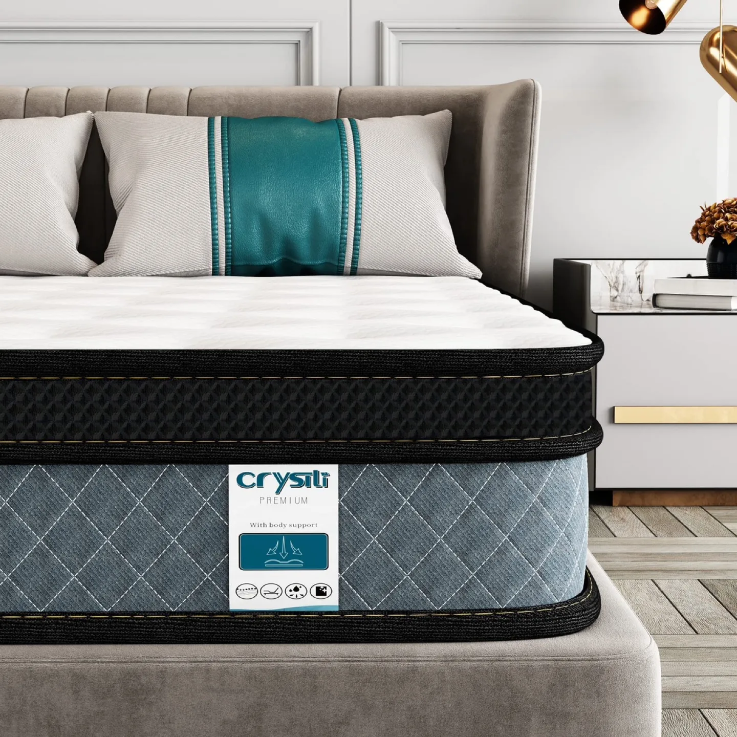 New Full Mattress, Crystli 10 Inch l Memory Foam thumbnail
