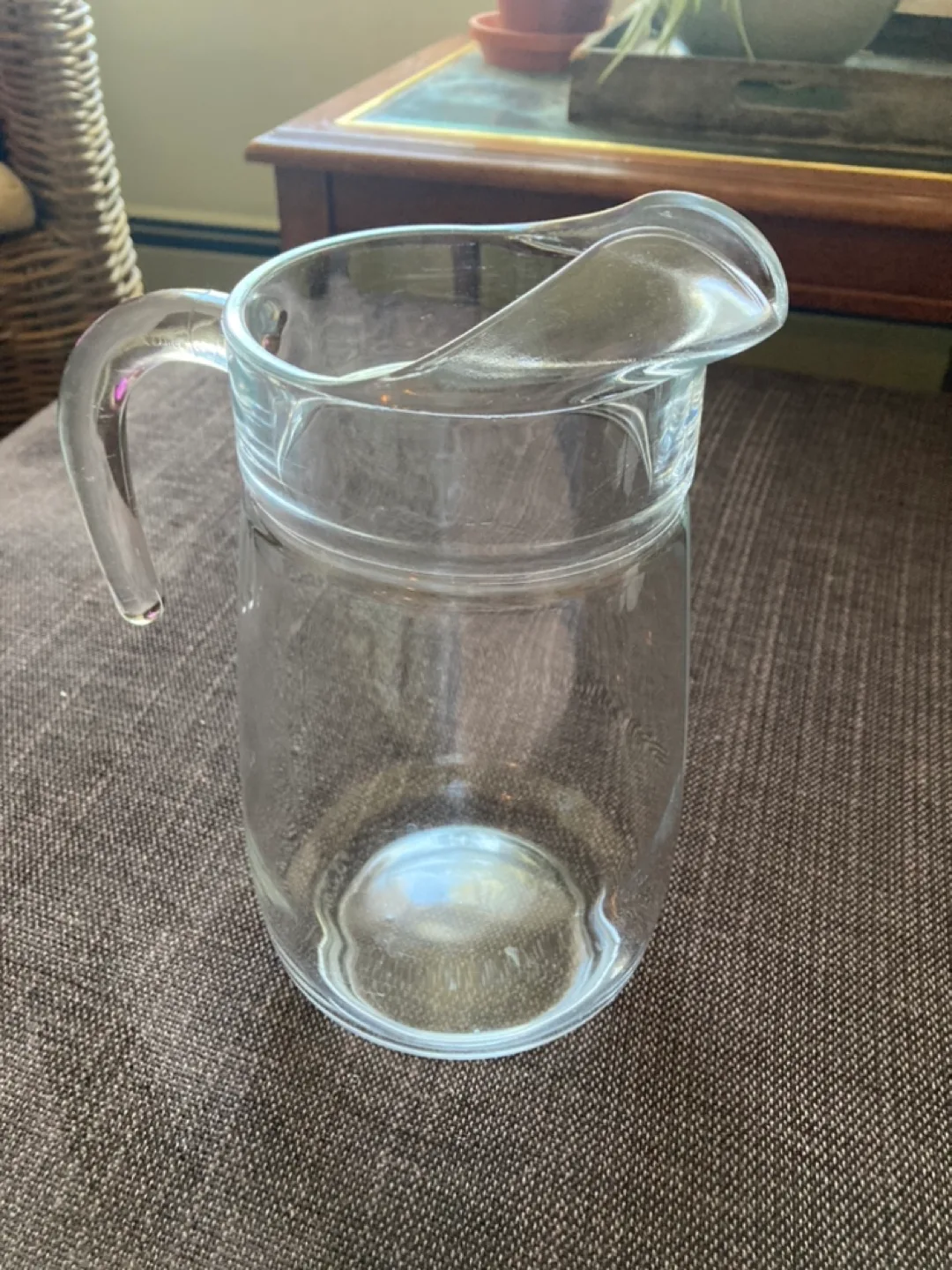 Clear Glass Pitcher thumbnail