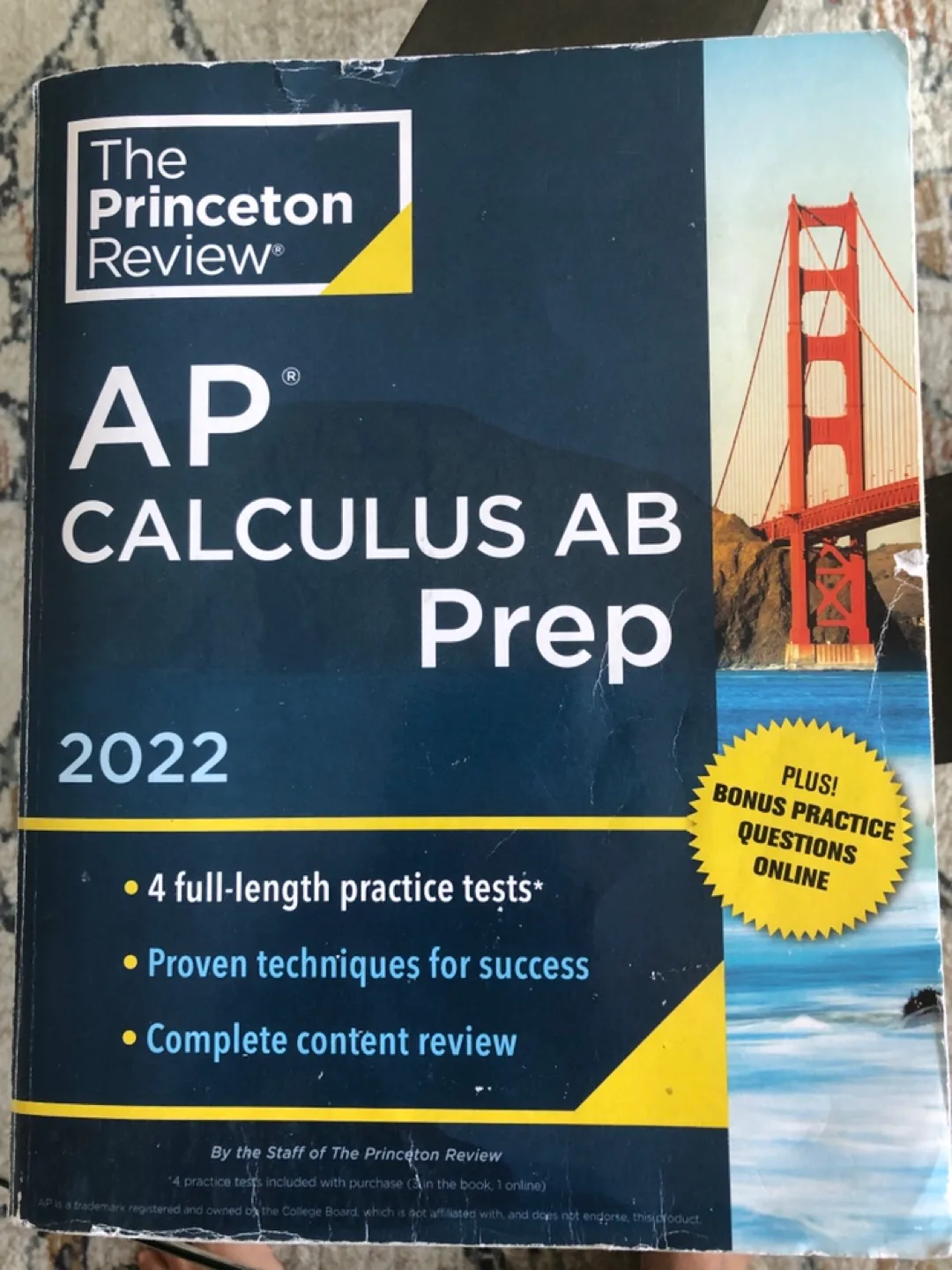 2022 AP Calculus AB Prep Book by The Princeton Review thumbnail