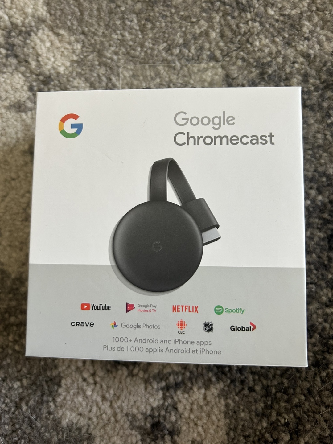 Google Chromecast Streaming Device