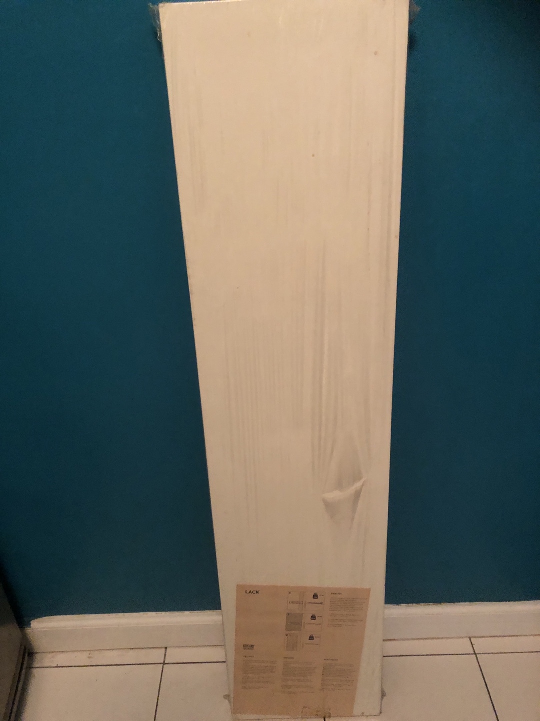 New IKEA lack floating shelf